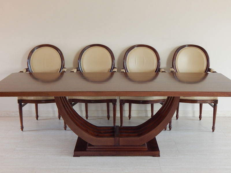 Art Deco 10 személyes tárgyalóasztal [C-02]